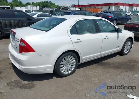 2011 Ford Fusion Hybrid из США, поврежденный, VIN 3FADP0L30BR255243